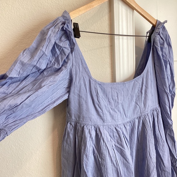 Pilcro Anthropologie Long-Sleeve Babydoll Mini Dress - Picture 8 of 14